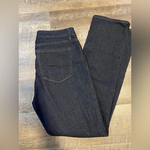 Loft curvy straight jeans EUC size 4